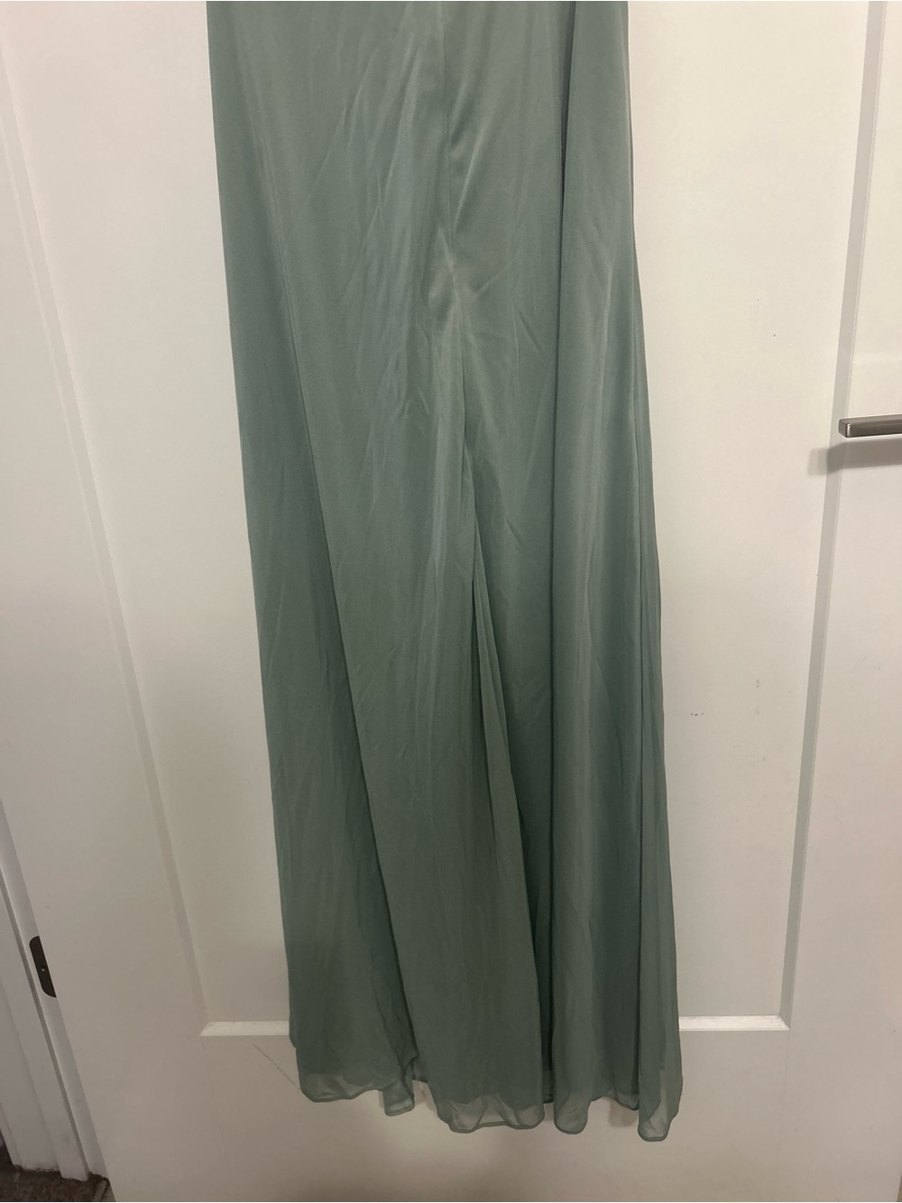 Azazie Brooke Floor Length One-Shoulder Maxi Dress - Picture 13 of 14